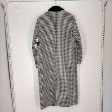 Mame Kurogouchi(マメクロゴウチ)Plaid Lame Tweed Long Coat