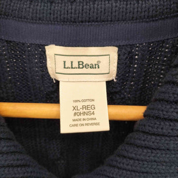 L.L.Bean(エルエルビーン)ケーブル ニット S/S ポロシャツ