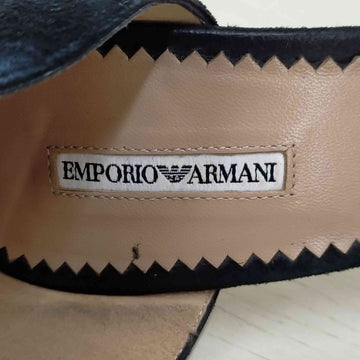 EMPORIO ARMANI(エンポリオアルマーニ)パンチングリボンストラップハイヒール
