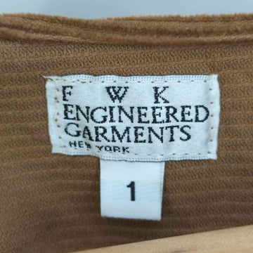 FWK engineered garments(エフダブリューケーエンジニアードガーメンツ)コーデュロイ エプロンワンピース