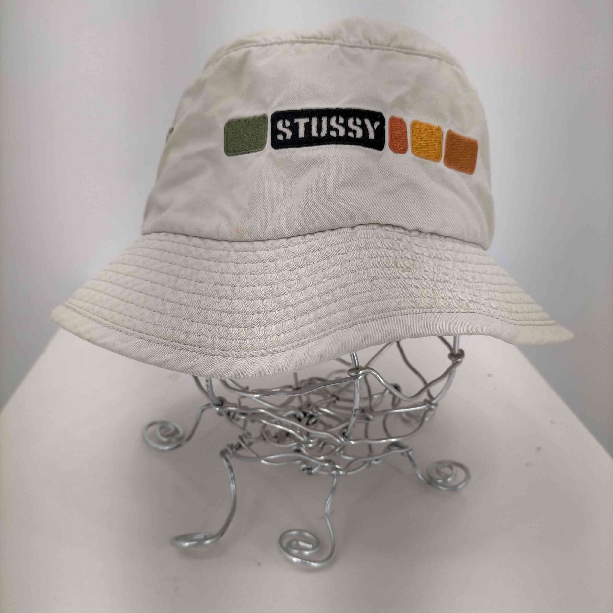 Stussy(ステューシー)90S 紺タグ STUSSY HAT バケットハット