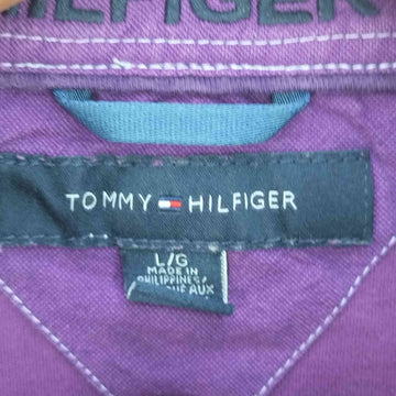 TOMMY HILFIGER(トミーヒルフィガー)ワンポイント刺繍  ポロシャツ