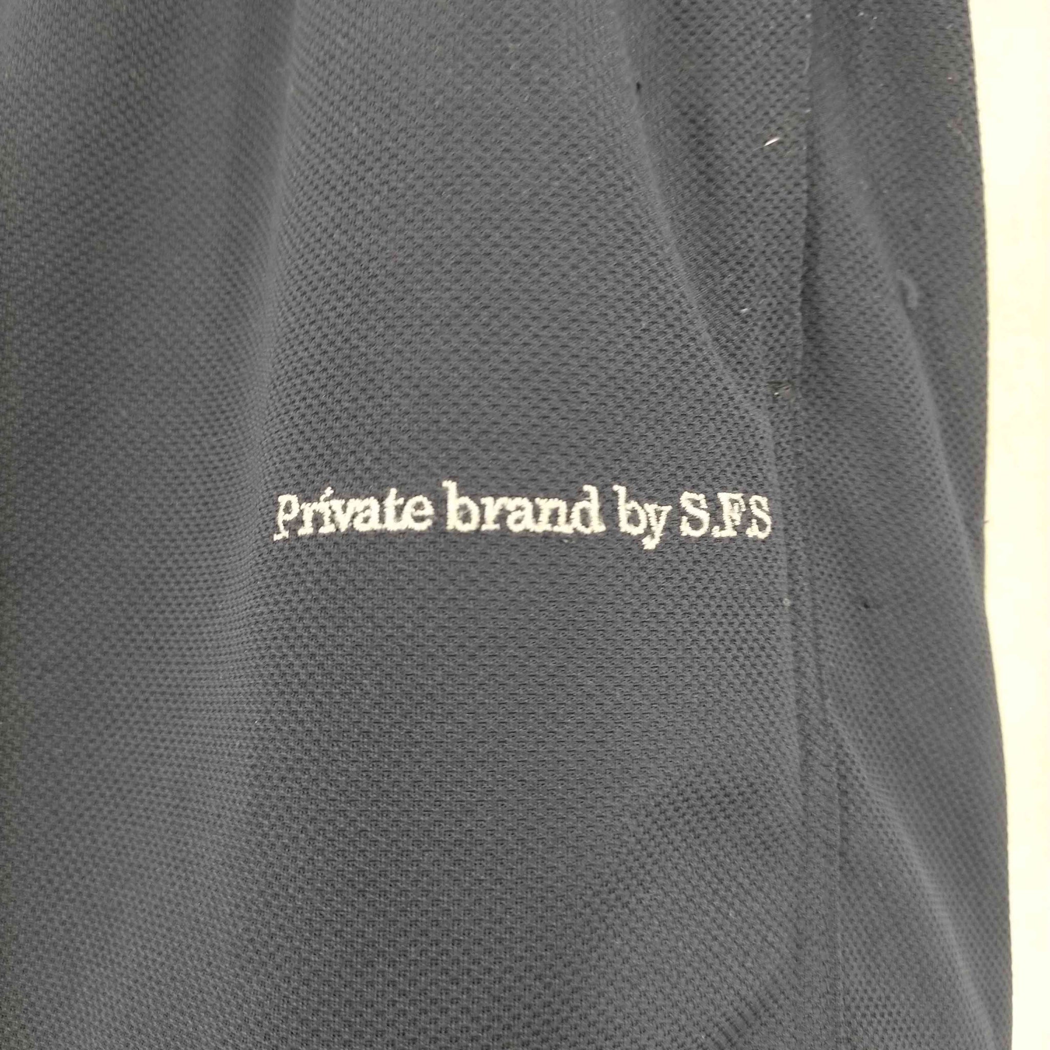 Private brand by S.F.S(プライベートブランドバイエスエフエス)ロゴ刺繍 メッシュショーツ