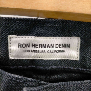 Ron Herman(ロンハーマン)ダメージ加工ブラックデニムパンツ
