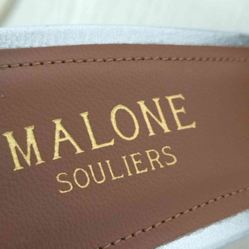 Malone Souliers(マローンスリアーズ)Zola Metallic Leather And Suede ゾーラ メタリック レザーアンドスウェードサンダル