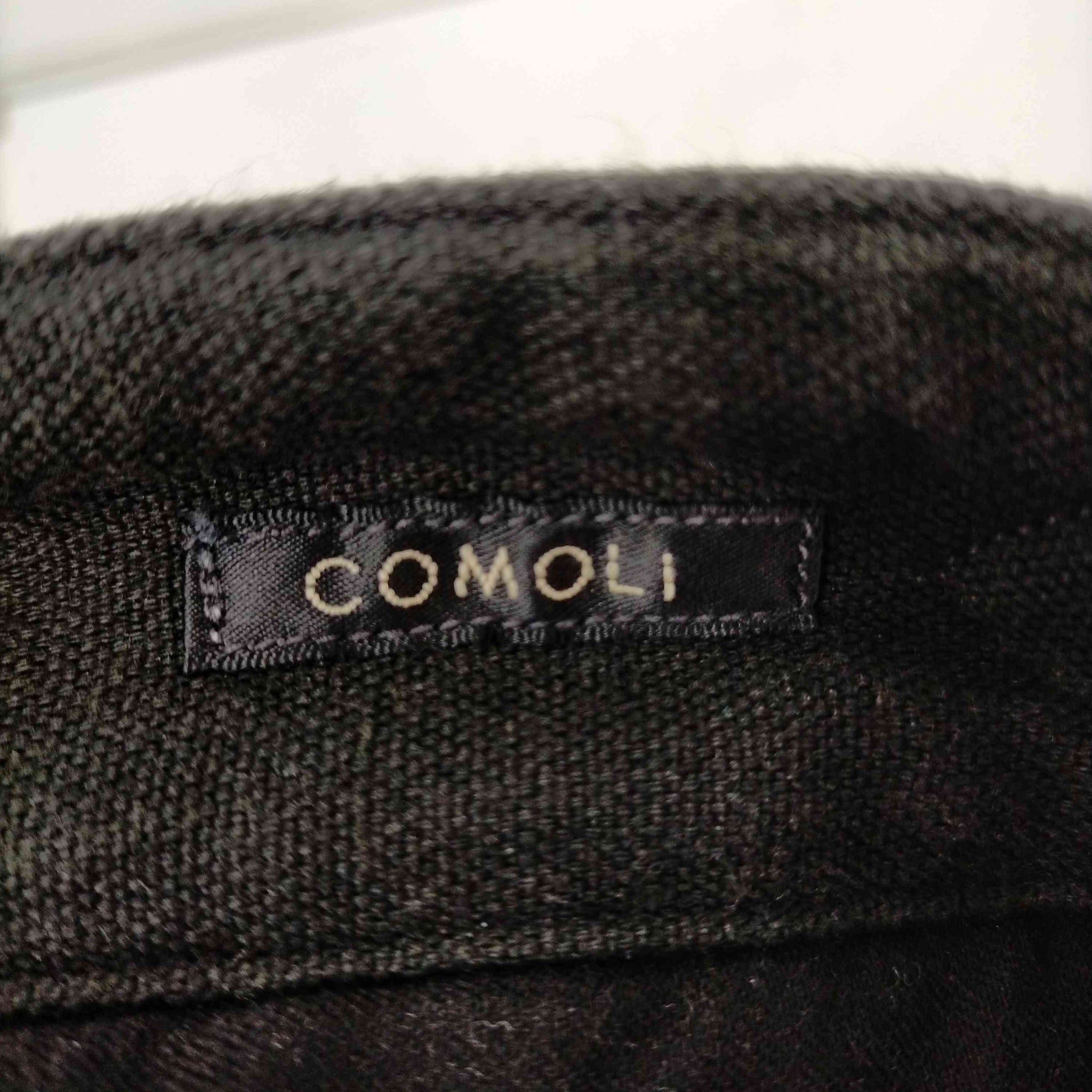 COMOLI(コモリ)22SS ブラック6ポケットパンツ