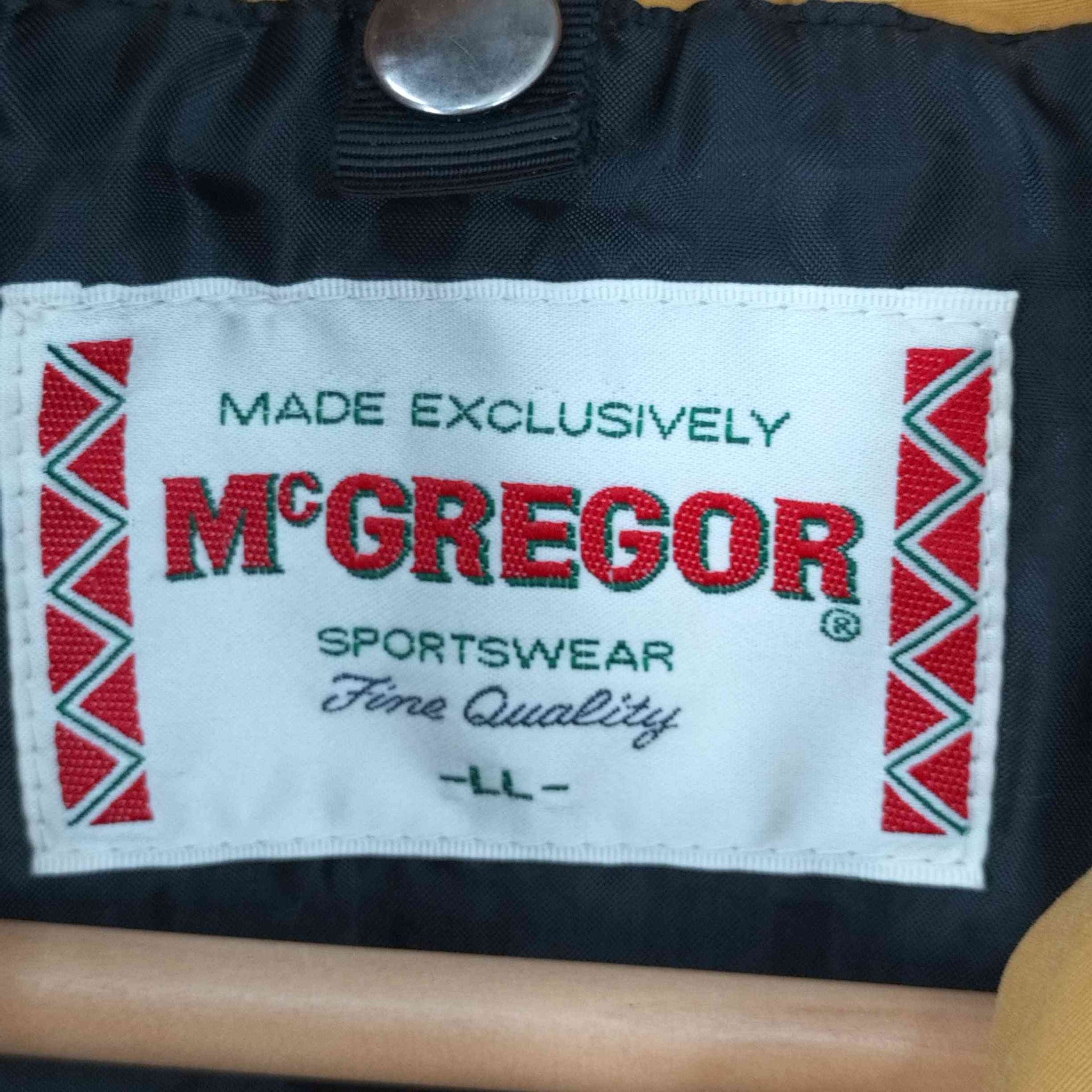 McGREGOR(マックレガー)90s フード付き コットンポリ ハーフコート