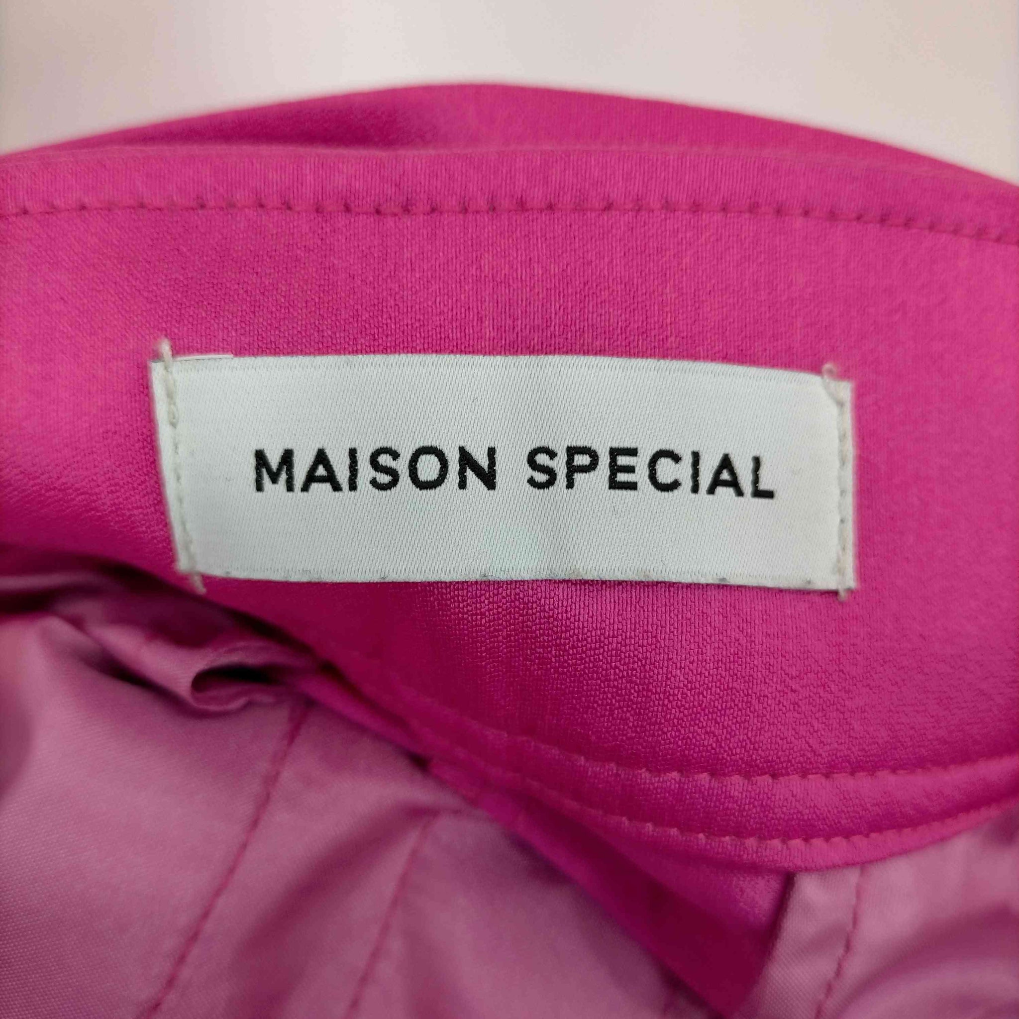 MAISON SPECIAL(メゾンスペシャル)23SS Silky Double Cross Cocoon