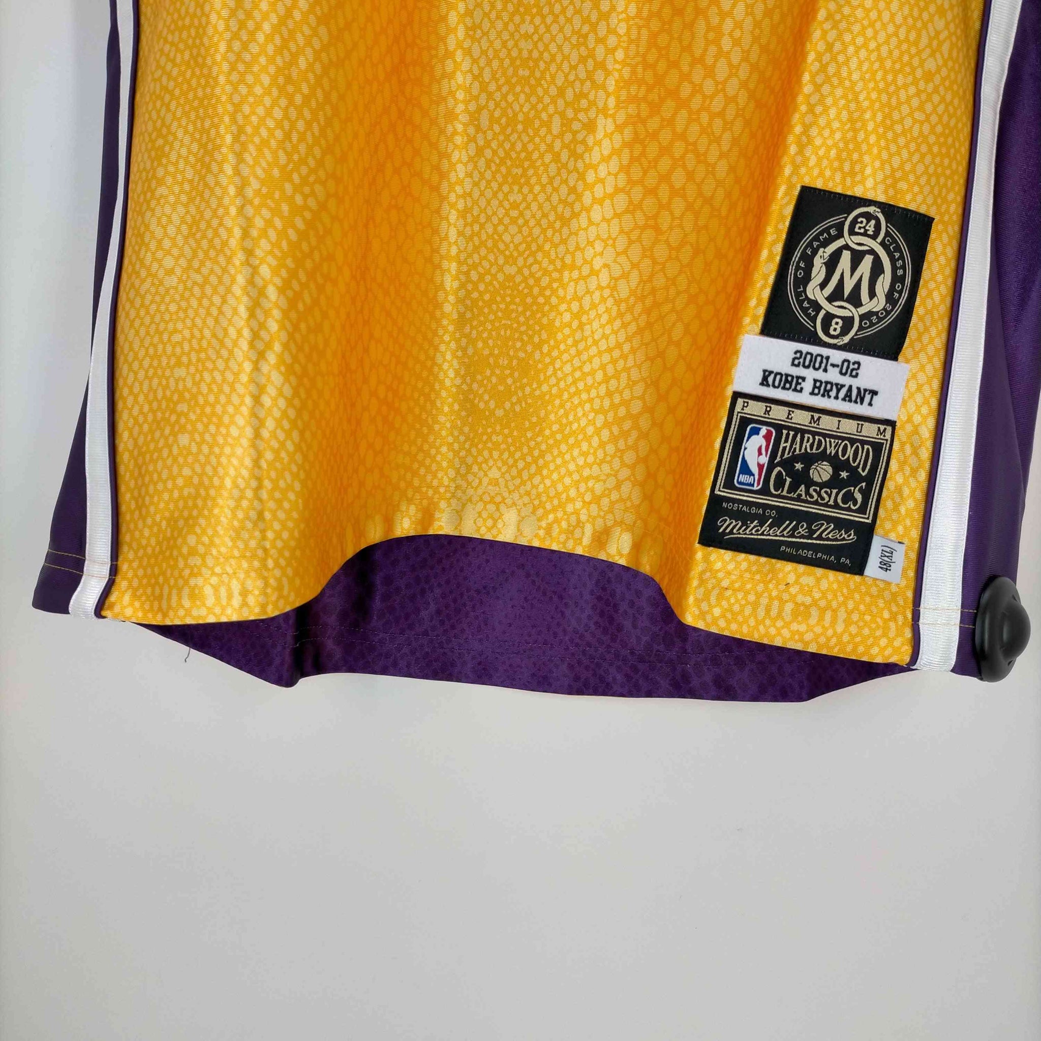 mitchell&ness(ミッチェルアンドネス)HOF NBA Reversible Jersey Purple/Gold