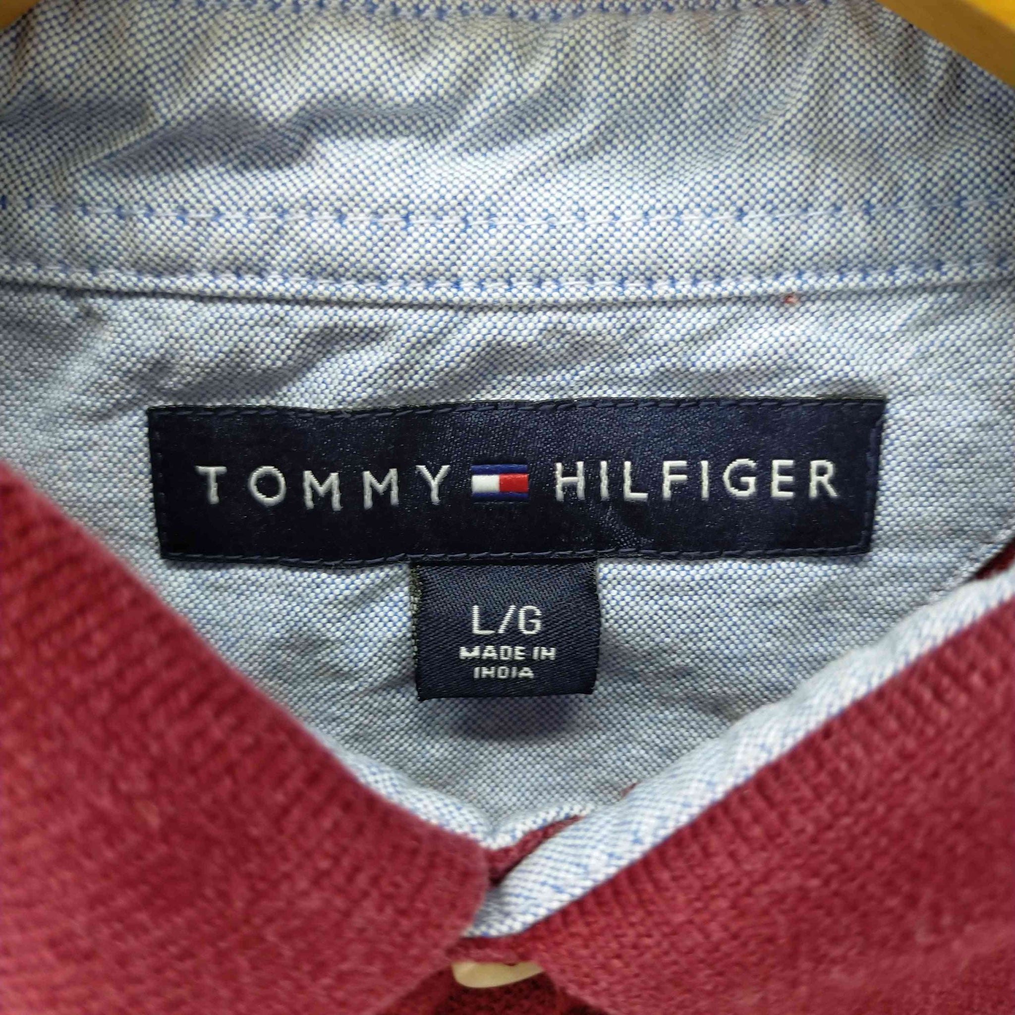 TOMMY HILFIGER(トミーヒルフィガー)L/S ポロシャツ