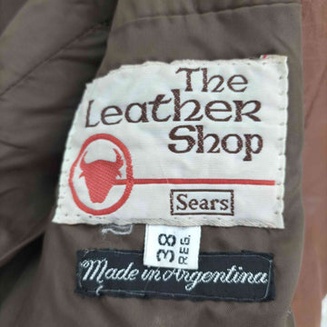 Sears(シアーズ)70S The Leather Shop アルゼンチン製 本革 レザー 2B テーラードジャケット