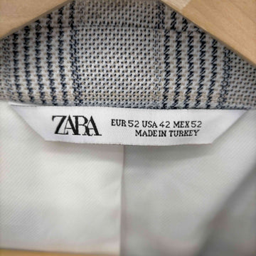 ZARA(ザラ)2B チェック テーラードジャケット