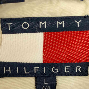 TOMMY HILFIGER(トミーヒルフィガー)80-90s 台湾製 BAILING GEAR マルチカラー 3ポケット ジップアップナイロンフーディジャケット