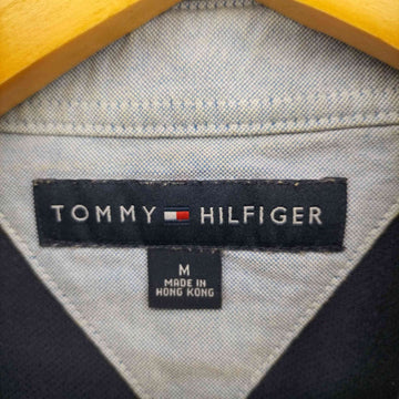TOMMY HILFIGER(トミーヒルフィガー)ワンポイント ロゴ 刺繍 S/S ポロシャツ