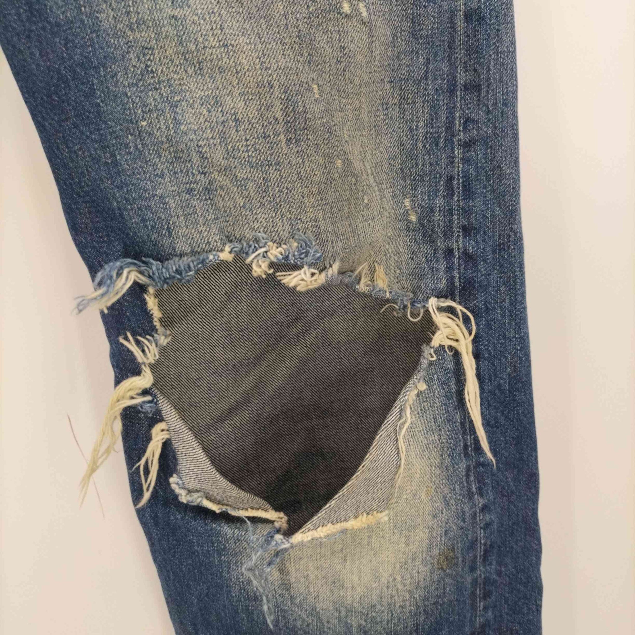 Levis(リーバイス)501XX Vintage Clothing Jeans 1966モデル セルビッジ コーン ダメージ デニム パンツ