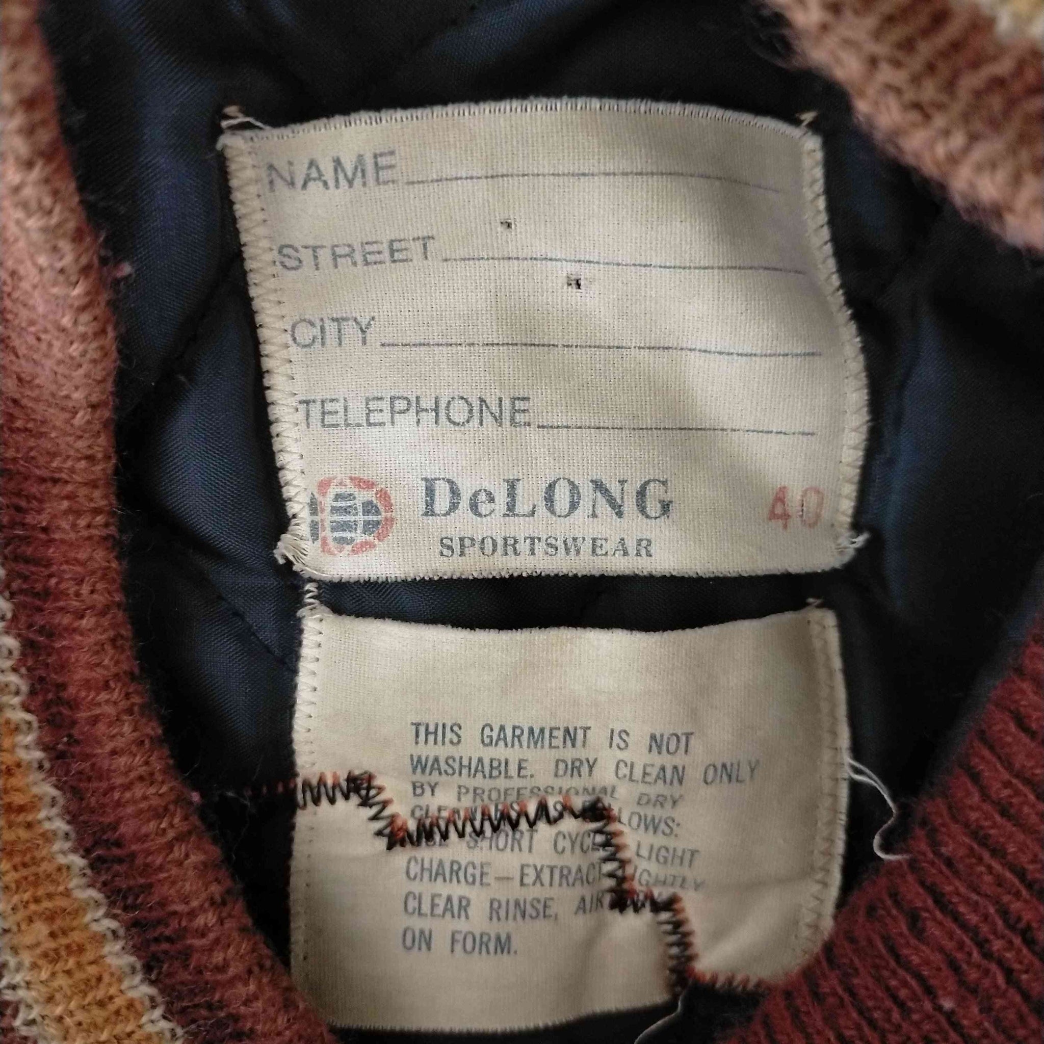 Delong(ディロング)70-80S brothen rich アワードジャケット