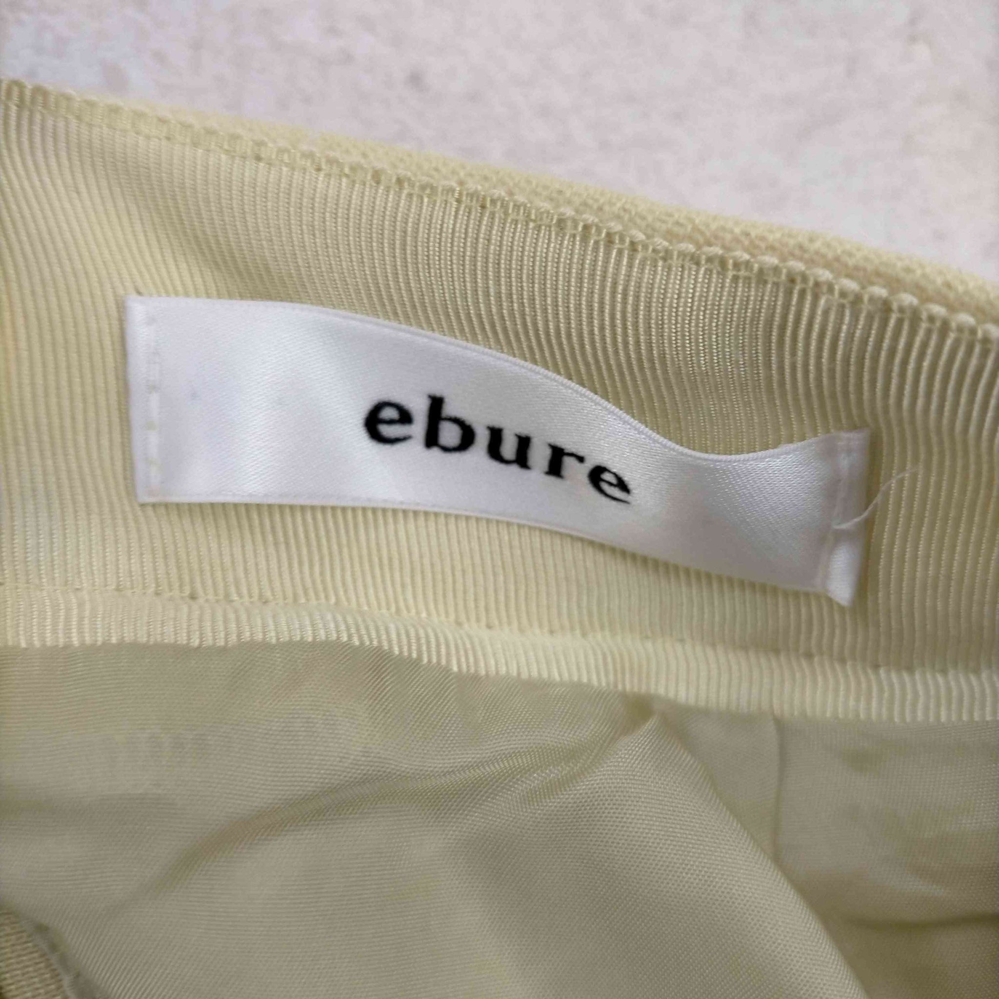ebure(エブール)ウールプリーツスカート