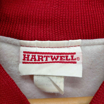 HARTWELL(ハートウェル)80-90s USA製 裏起毛 企業ロゴ ナイロンスタジャン