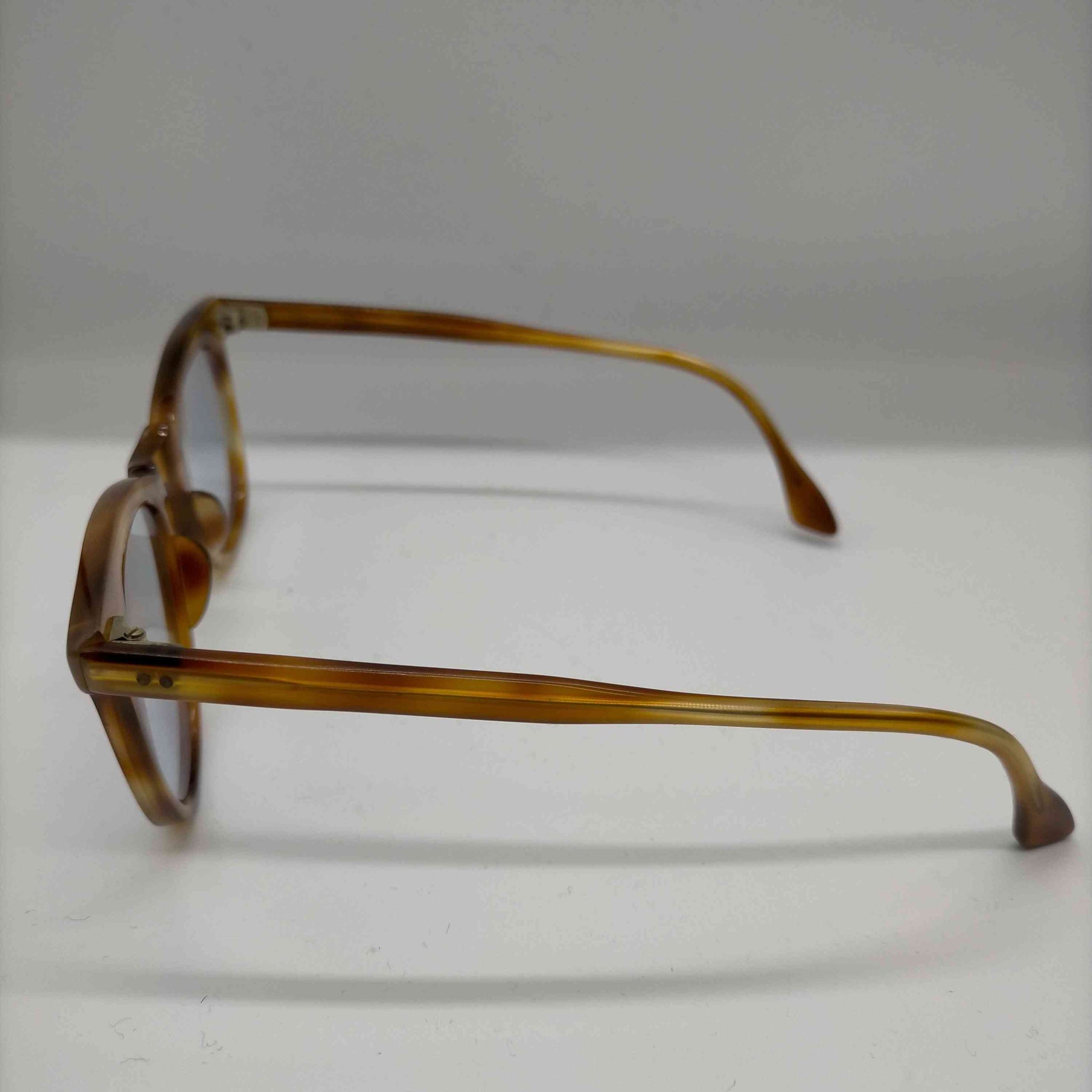 USED古着(ユーズドフルギ)40-50s French Frame セルロイド カシメ 2ドット アイウェア メガネ
