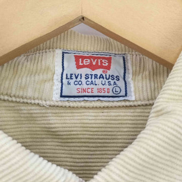 Levis(リーバイス)香港製 白タブ コーデュロイ ハーフボタンプルオーバーシャツ