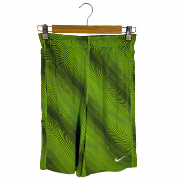 NIKE(ナイキ)Dri-Fit Fly Allover Action Green Boys Athletic Shorts