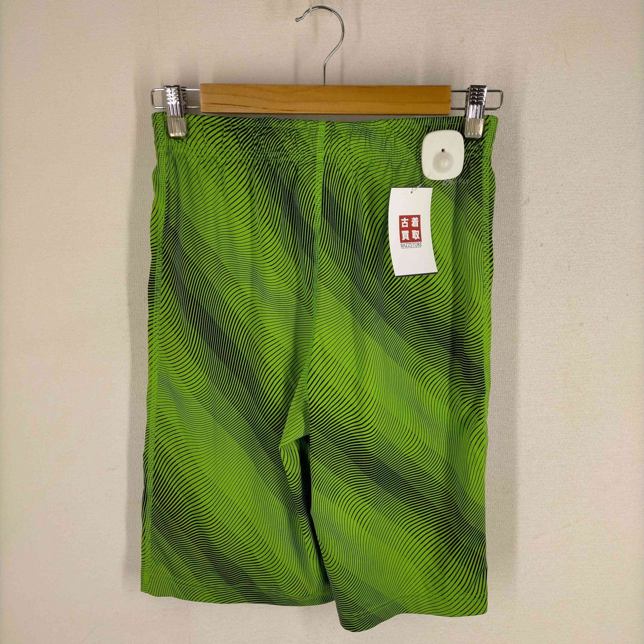 NIKE(ナイキ)Dri-Fit Fly Allover Action Green Boys Athletic Shorts
