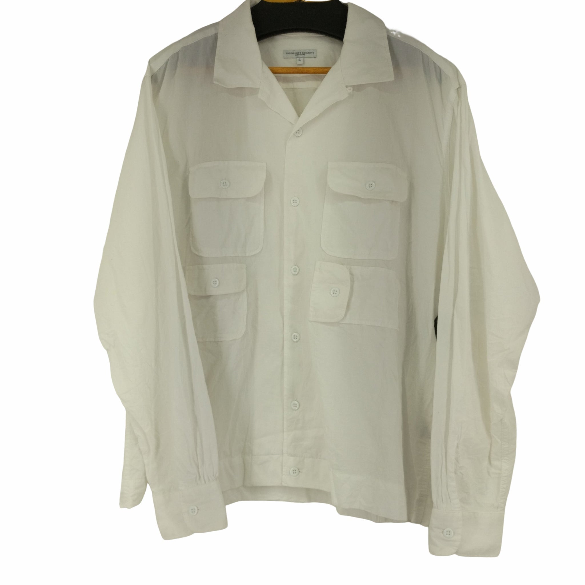 Engineered Garments(エンジニアードガーメンツ)マルチポケット オープンカラーシャツ