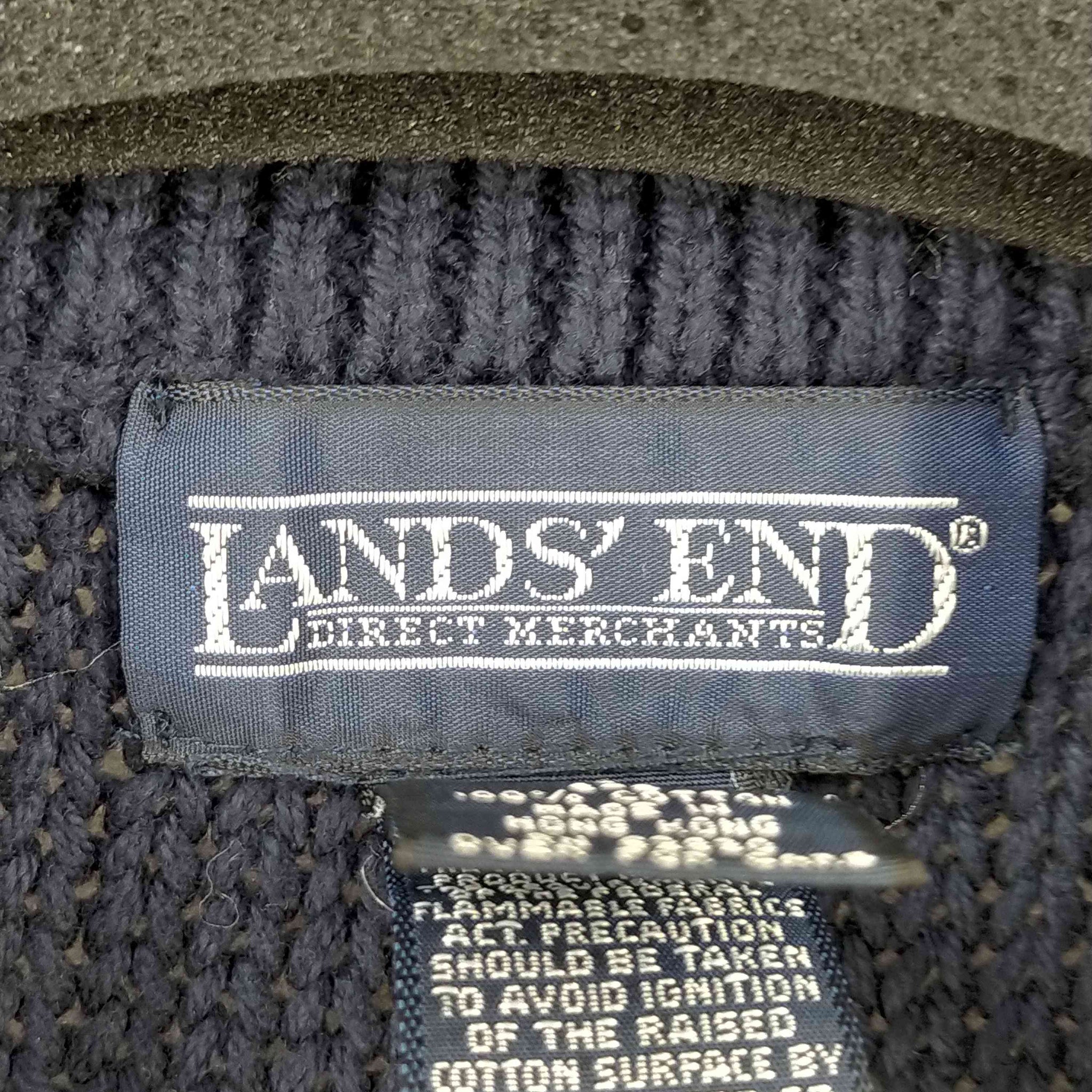 LANDS END(ランズエンド)香港製 チルデン ニットベスト