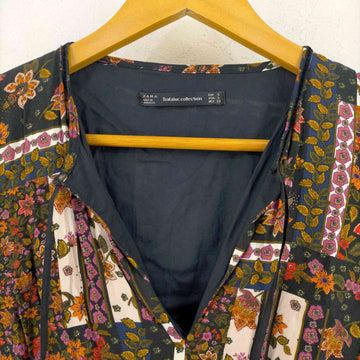 ZARA(ザラ)LONG PATCHWORK DRESS