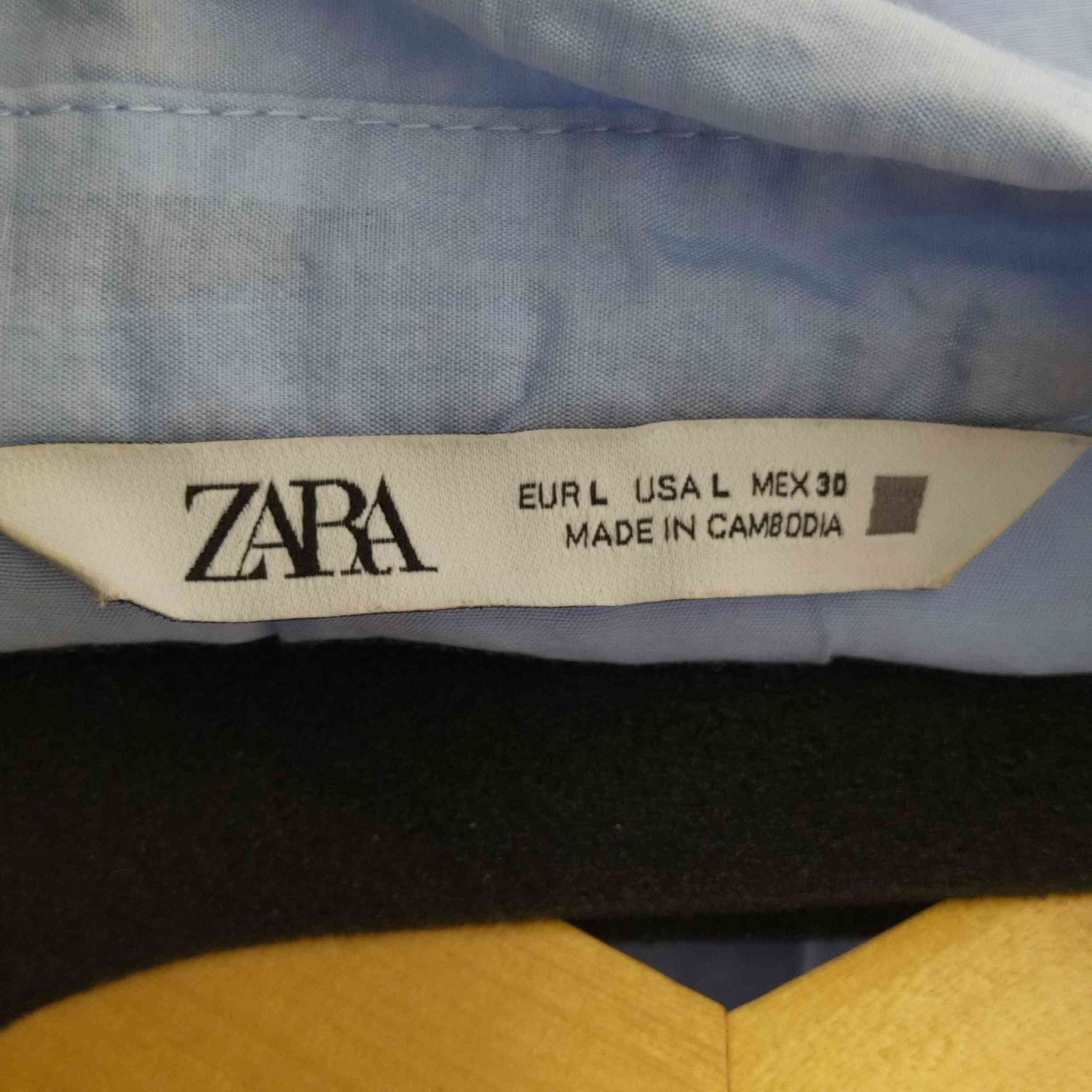 ZARA(ザラ)シアーシャツ
