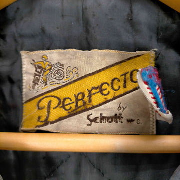 Perfecto by Schott(ショット)80-90S USA製 バイカータグ 本革 ダブルライダースジャケット