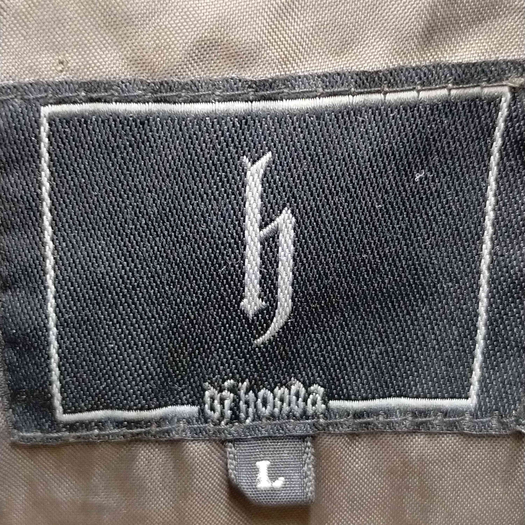 DJ HONDA(ディージェーホンダ)90-00S ロゴ刺繍 ダウンジャケット