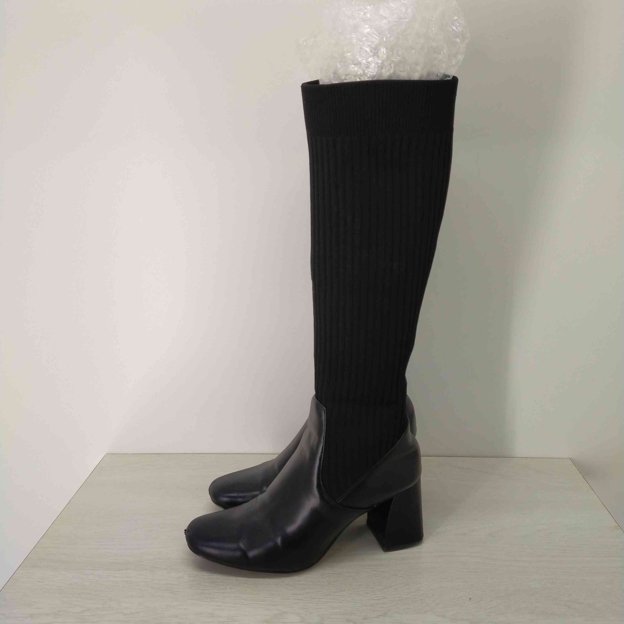 ZARA(ザラ)Knit long boots