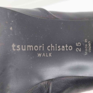 tsumori chisato walk(ツモリチサトウォーク)日本製 ジップアップ レザーブーツ