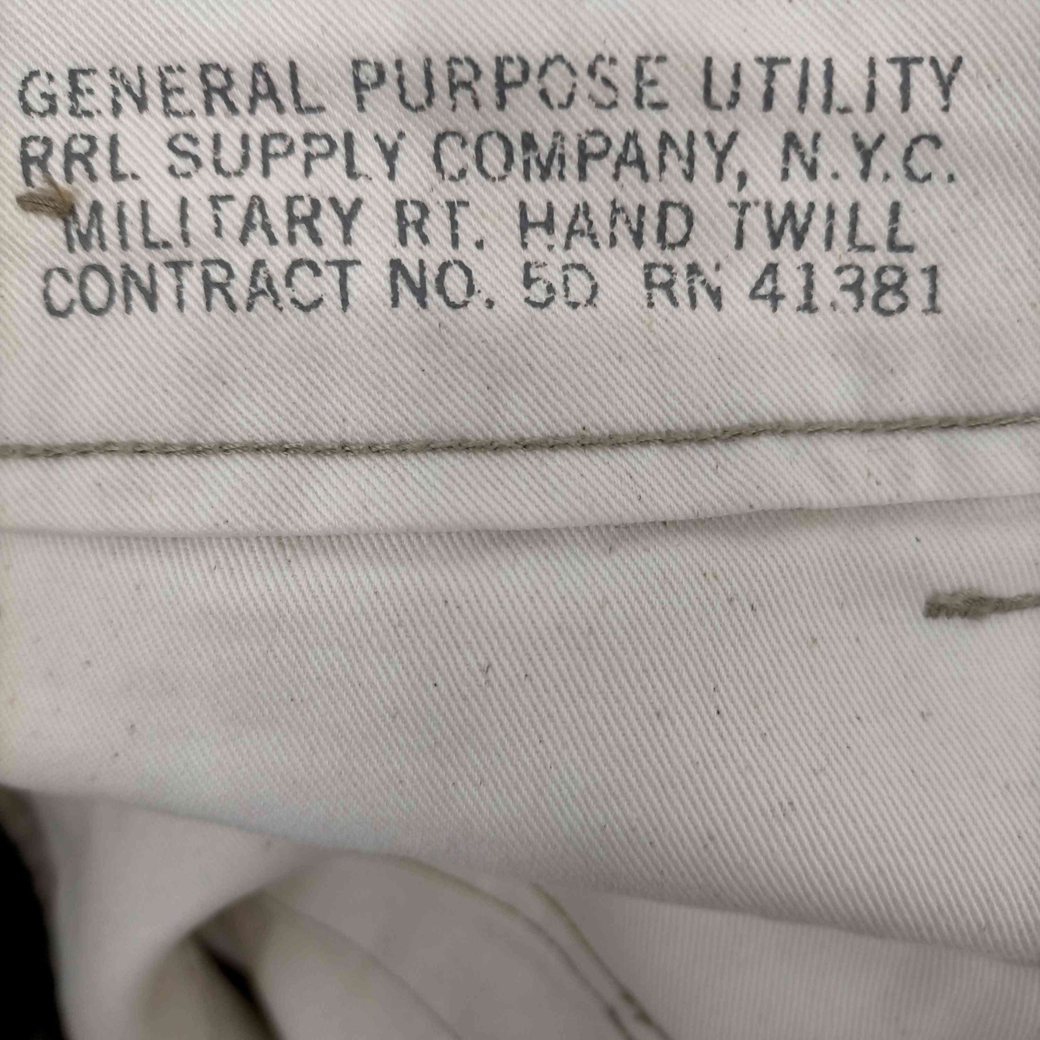 RRL RALPH LAUREN(ダブルアールエル ラルフローレン)Military Right Hand Twill Utility Pants
