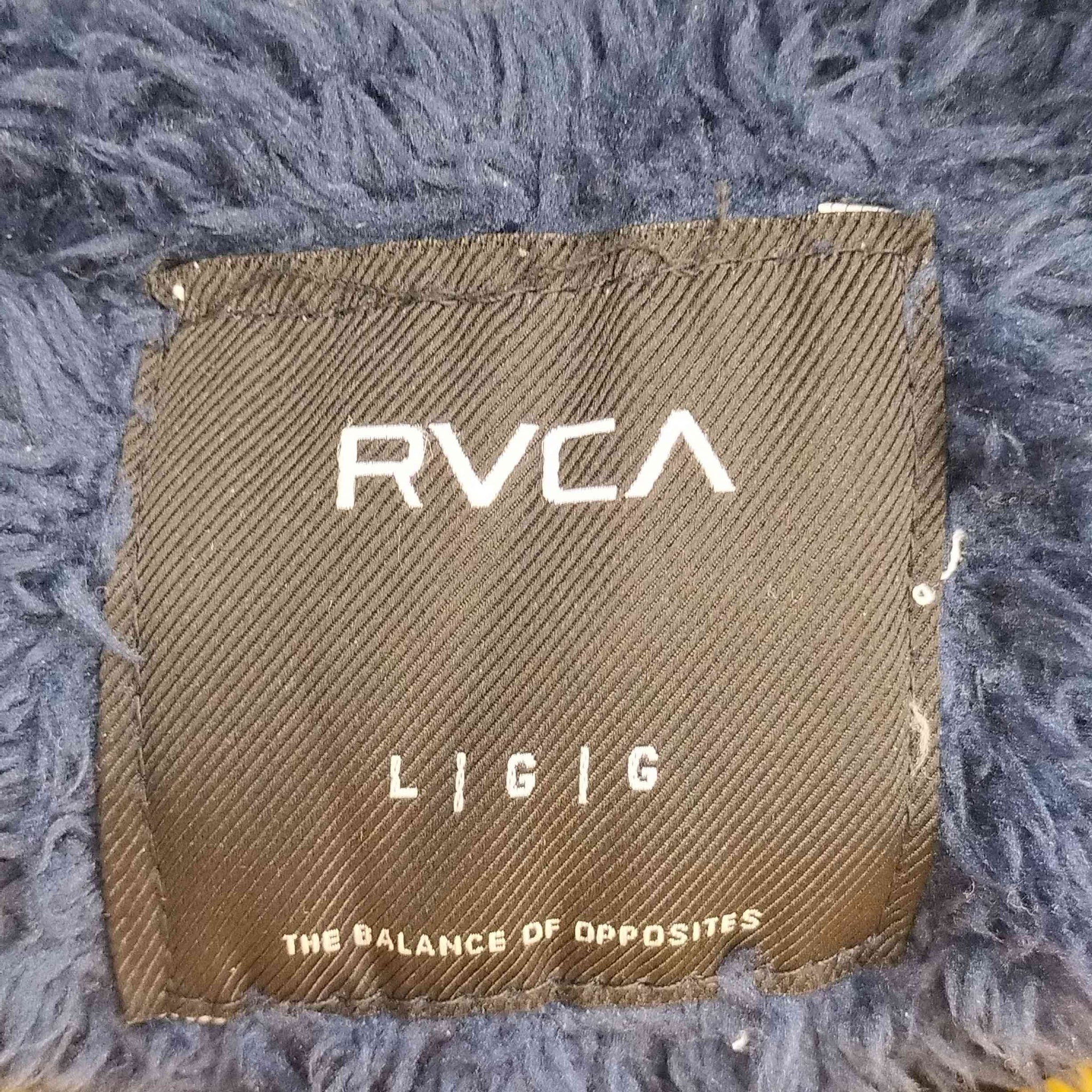 RVCA(ルーカ)フロント刺繍ボアパーカー