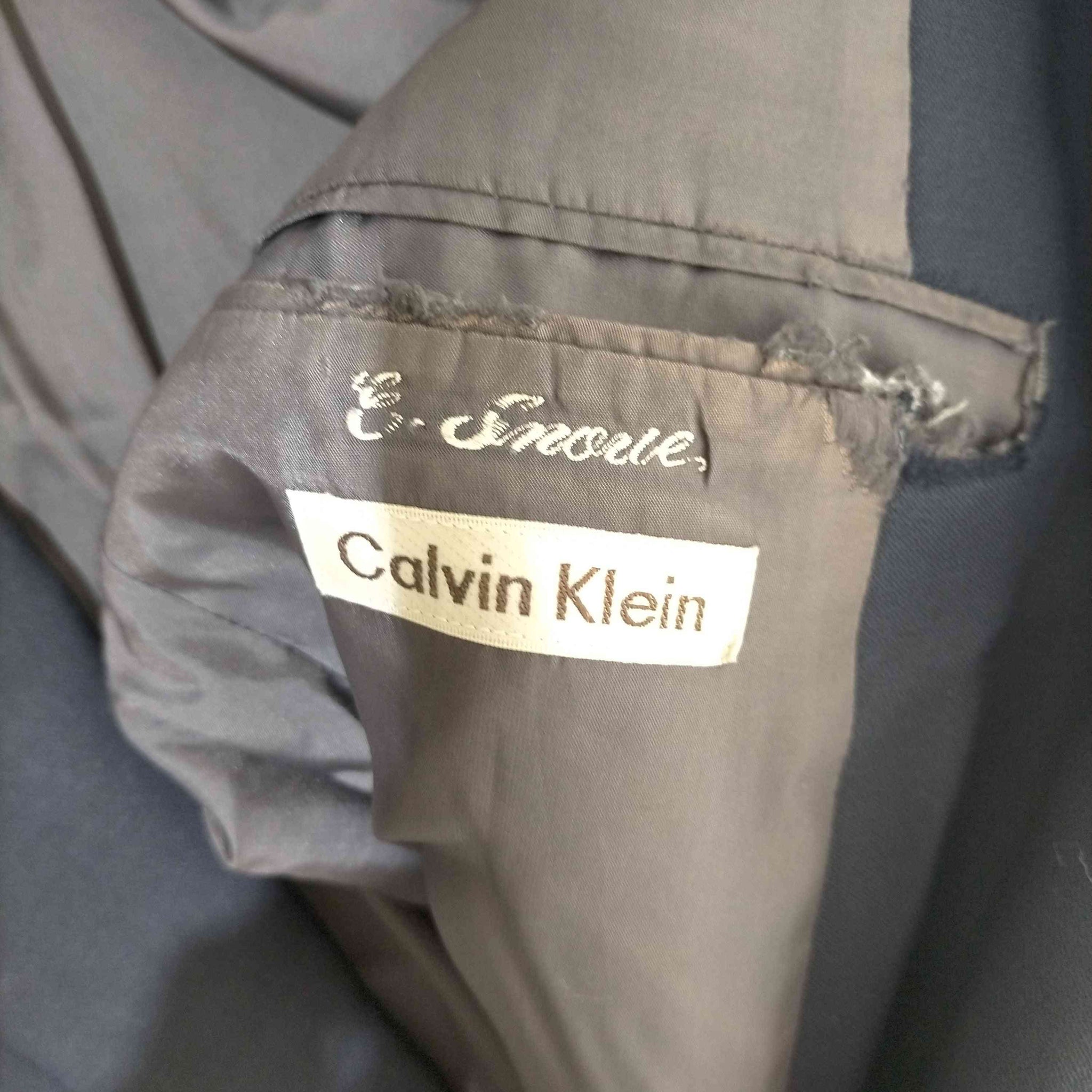 CALVIN KLEIN(カルバンクライン)2Bシングルテーラードジャケット