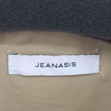 JEANASIS(ジーナシス)ポリ地オープンカラー S/S シャツ
