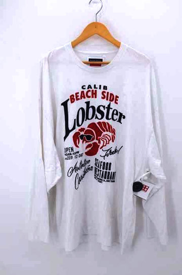 MAISON SPECIAL(メゾンスペシャル)Lobster 刺繍プライムオーバーロングスリーブTシャツ