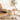 収納付きふわもこスツール　幅３６ｃｍタイプ　スツール　椅子　チェア　オットマン　サイドテーブル　収納　丸　イス　ドレッサー　コンパクト　蓋付き　リバーシブル　ベーシック　シンプル　ブークレ　プードルファー　幅３６　デスク　収納ボックス