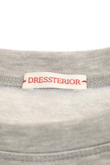 DRESSTERIOR(ドレステリア)近年モデル ワンピース スウェット ミニ 半袖 グレー /AO