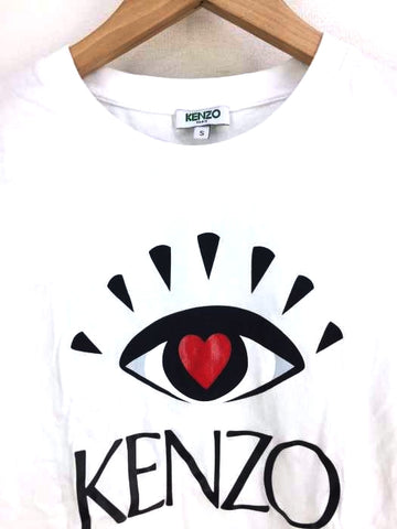 KENZO PARIS(ケンゾーパリス)Large Eye Love Kenzo Tee 【中古】【ブランド古着バズストア】