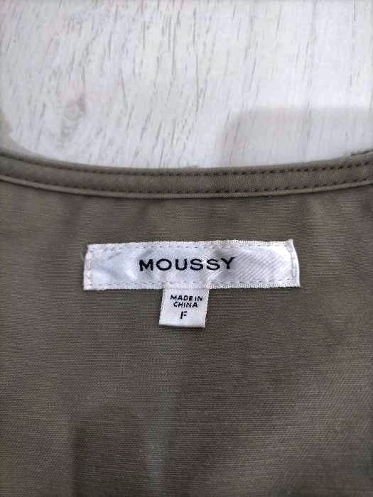 moussy(マウジー)COLLARLESS MILITARY JACKET 【中古】【ブランド古着バズストア】