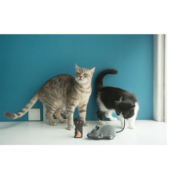 猫おもちゃ3種セット電動ネズミリモコンネズミまたたび入りぬいぐるみマタタビ入りぬいぐるみLEDポインター光るおもちゃ運動不足