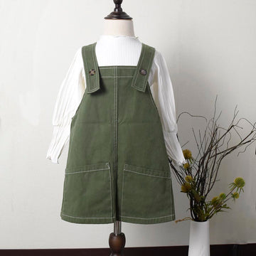 キッズファッション通販/KIDS /コットンサロペットスカート