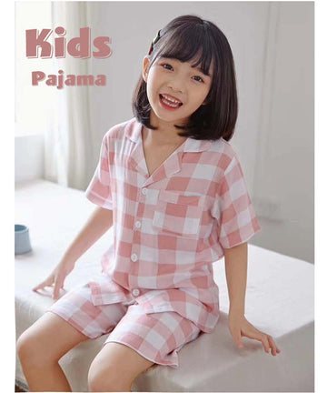 キッズファッション通販/KIDS /ビッグチェックパジャマセット（ハーフパンツ）