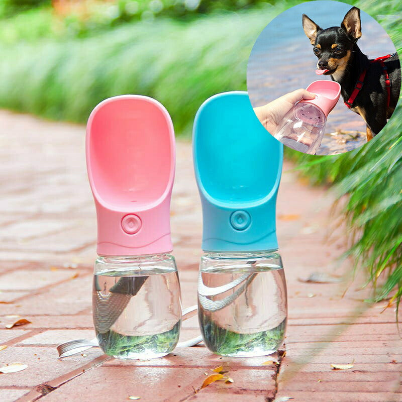 ウォーターボトル 携帯水筒 散歩 犬 給水 水飲み ペット用品