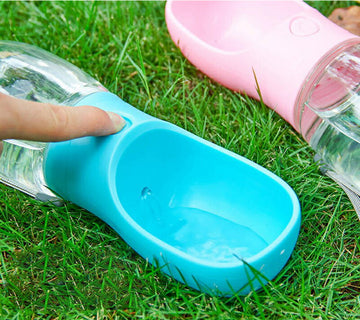 ウォーターボトル 携帯水筒 散歩 犬 給水 水飲み ペット用品