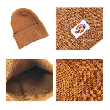ディッキーズ ニット帽 ゆうパケット送料無料 Dickies メンズ レディース cap 帽子 ニットキャップ ビーニー スワッチ ワンポイント ロゴ アウトドア キャンプ