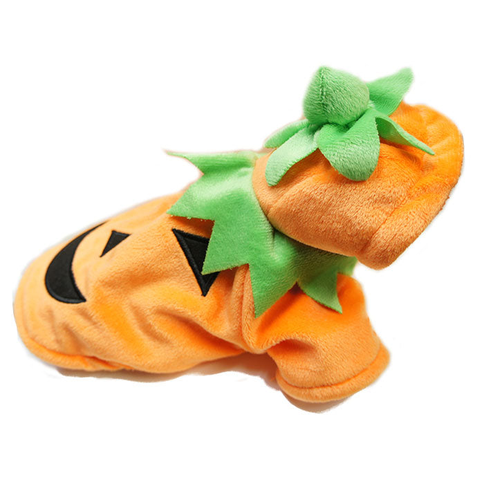 【秋冬モデル】ハロウィン/halloween犬服仮装かぼちゃの着ぐるみパンプキンコスプレ衣装パピー超小型～中型犬に最適